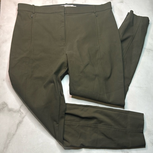 MM LaFleur The Curie Pant - PowerStretch Dark Olive Green - Picture 3 of 7